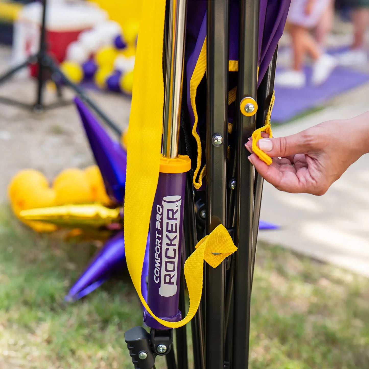 College Comfort Pro Rocker™ - LSU Tigers - 2XJO