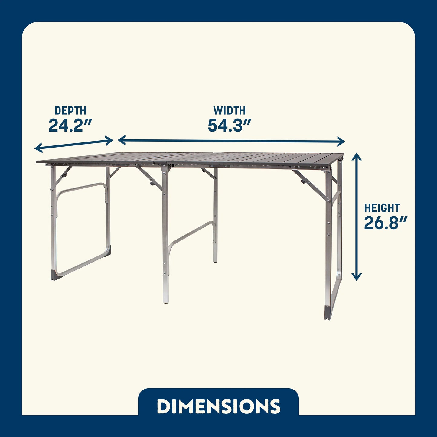 Slim-Fold Table - ALK9