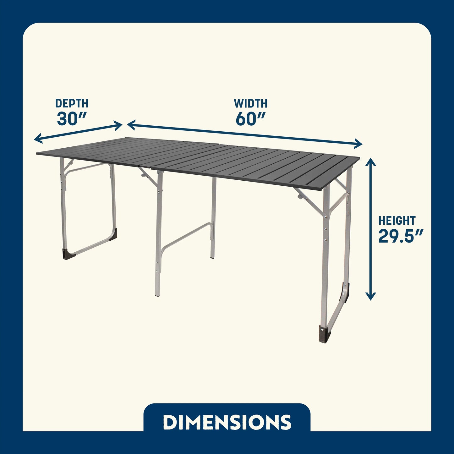 Slim-Fold Table XL™ - 5YNK