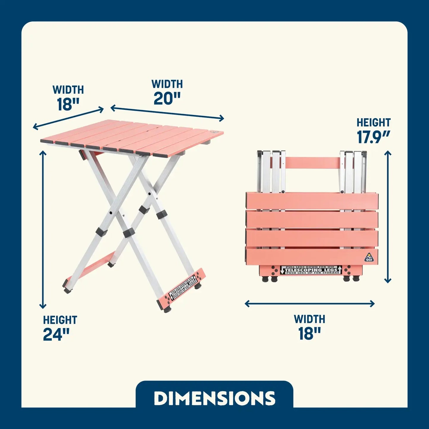 Compact Camp Table 20™ - S5LJ