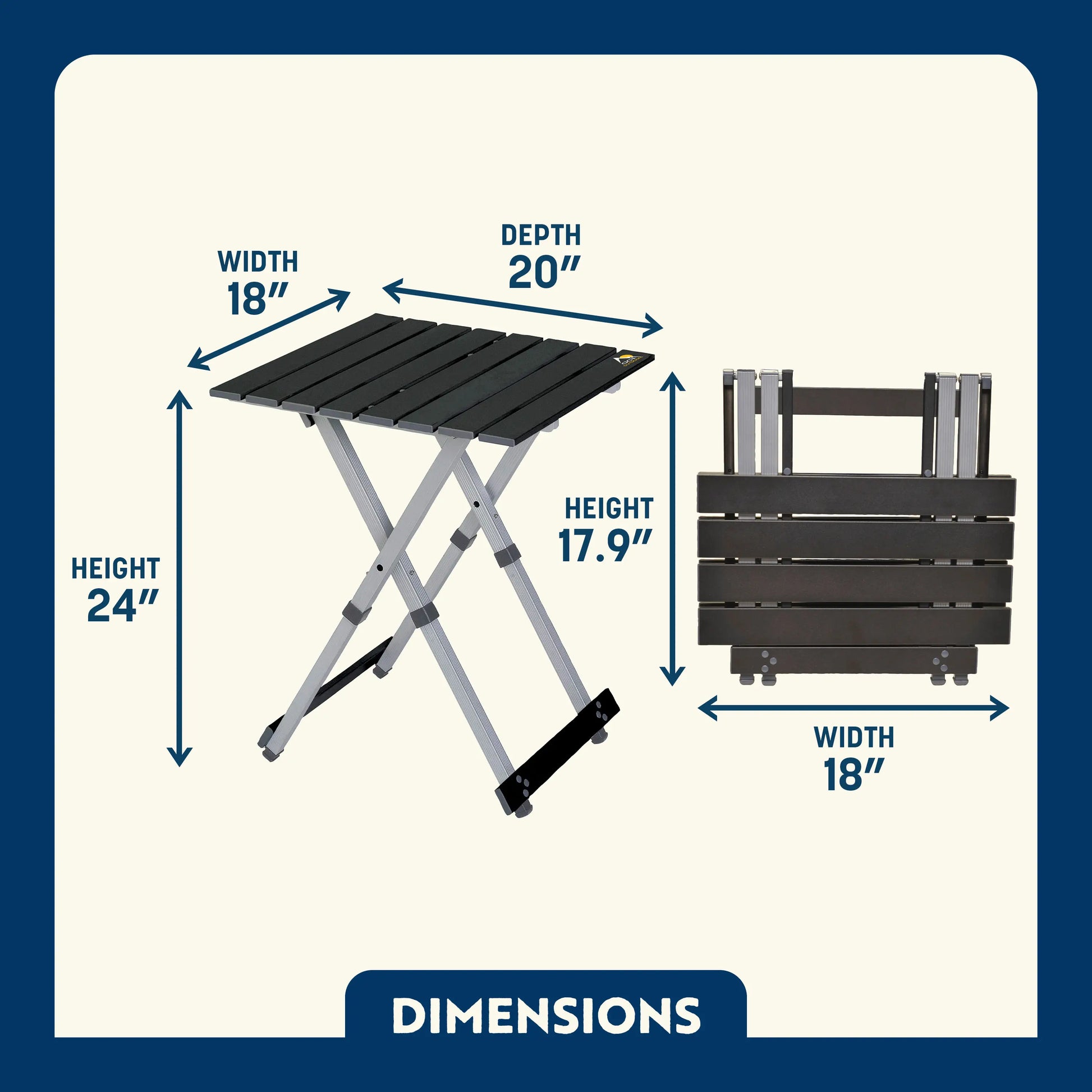 Compact Camp Table 20™ - S5LJ