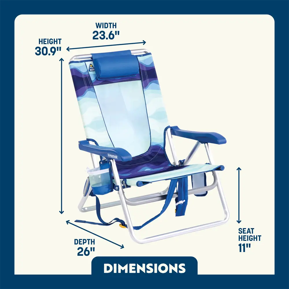 Backpack Beach Chair™ - BLRI