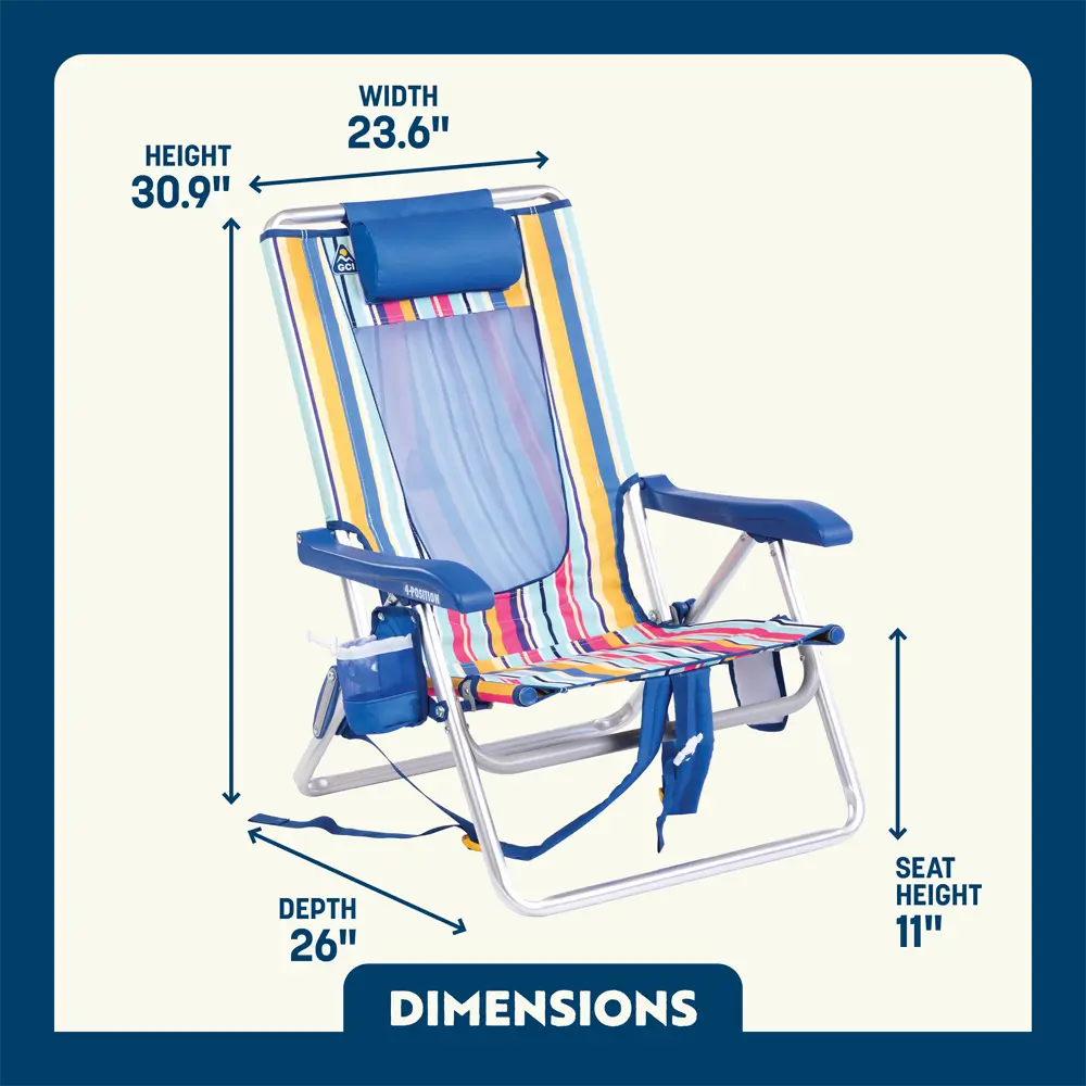 Backpack Beach Chair™ - BLRI
