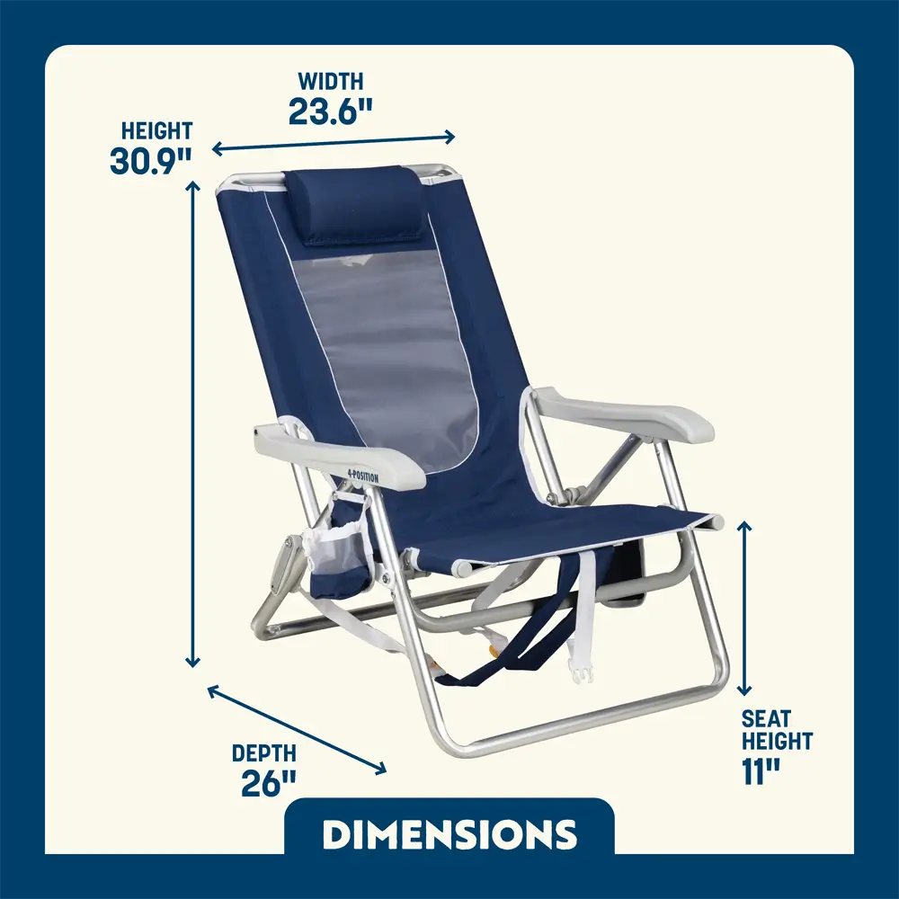 Backpack Beach Chair™ - BLRI