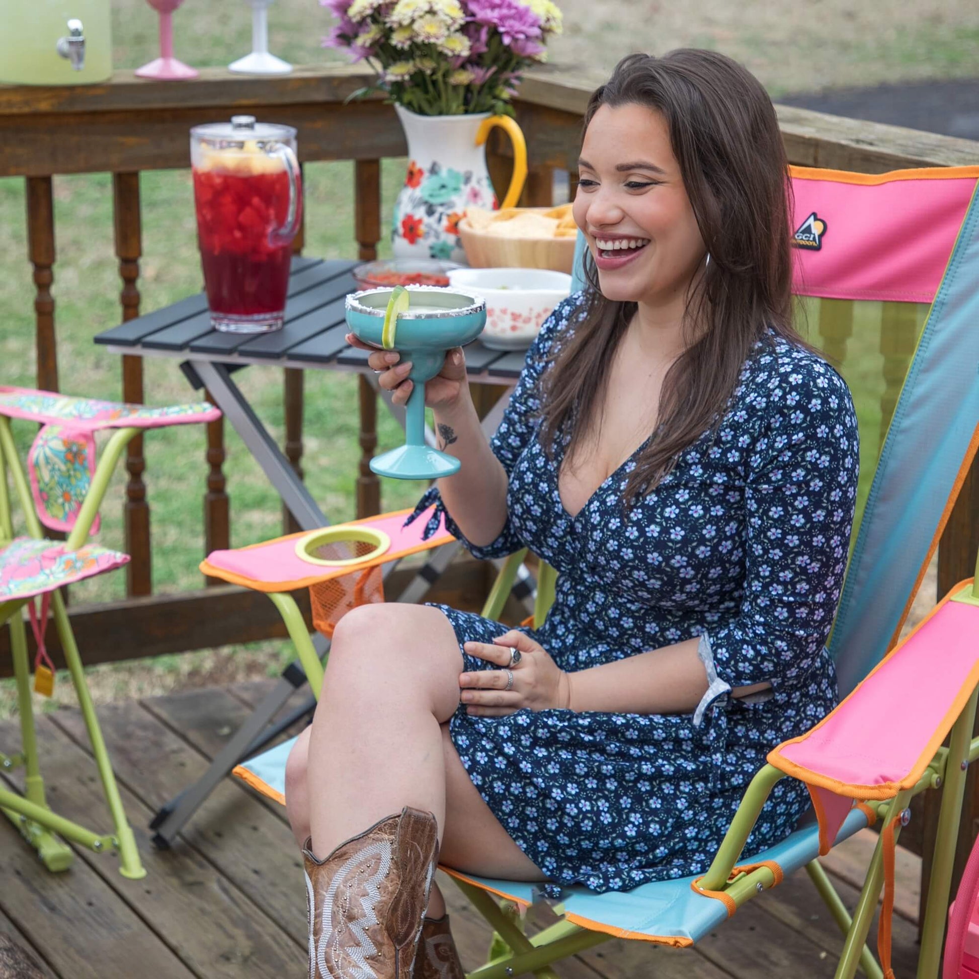 Comfort Pro Rocker - Floral - KQMH