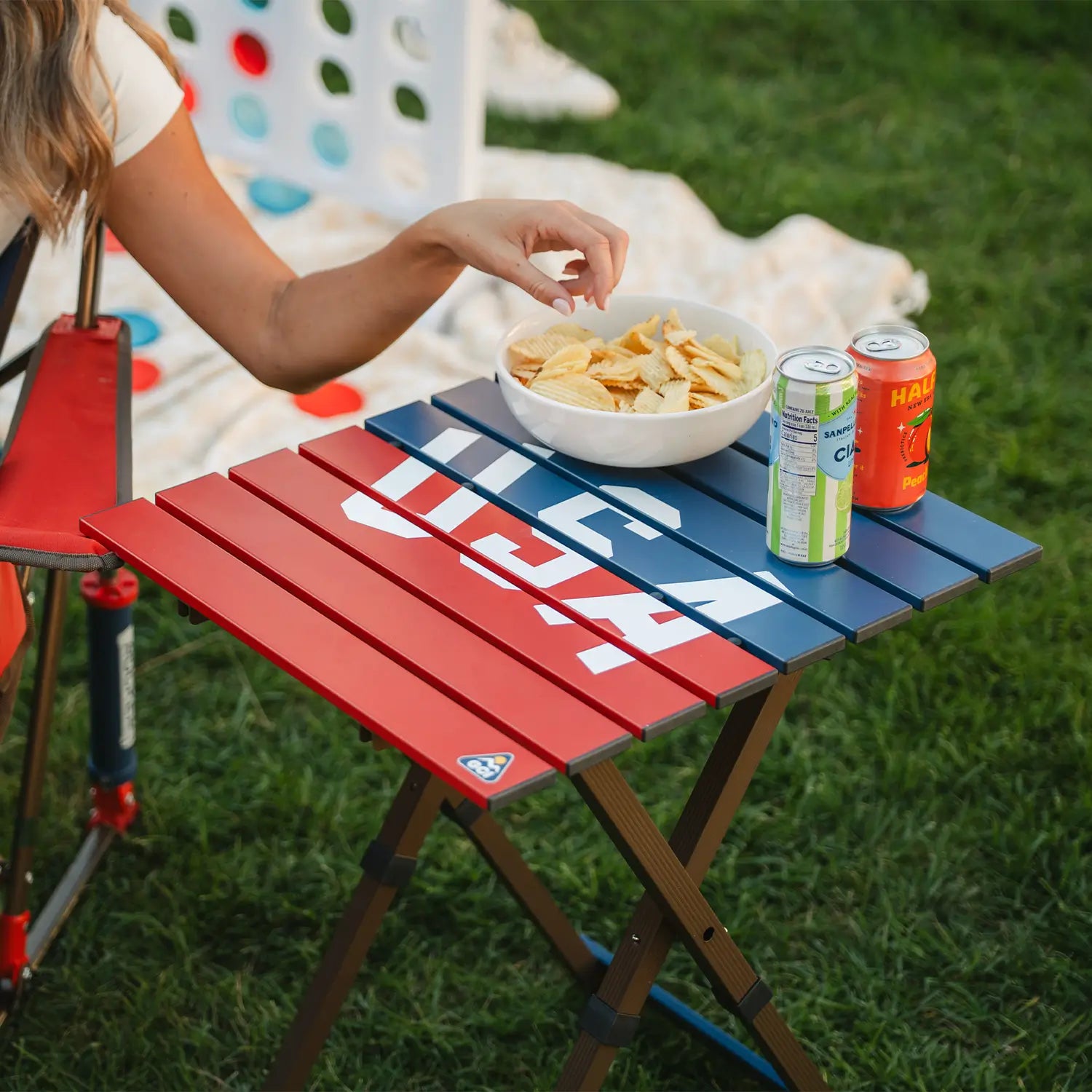 Compact Camp Table 20™ - USA Anniversary Deluxe - 5FMM