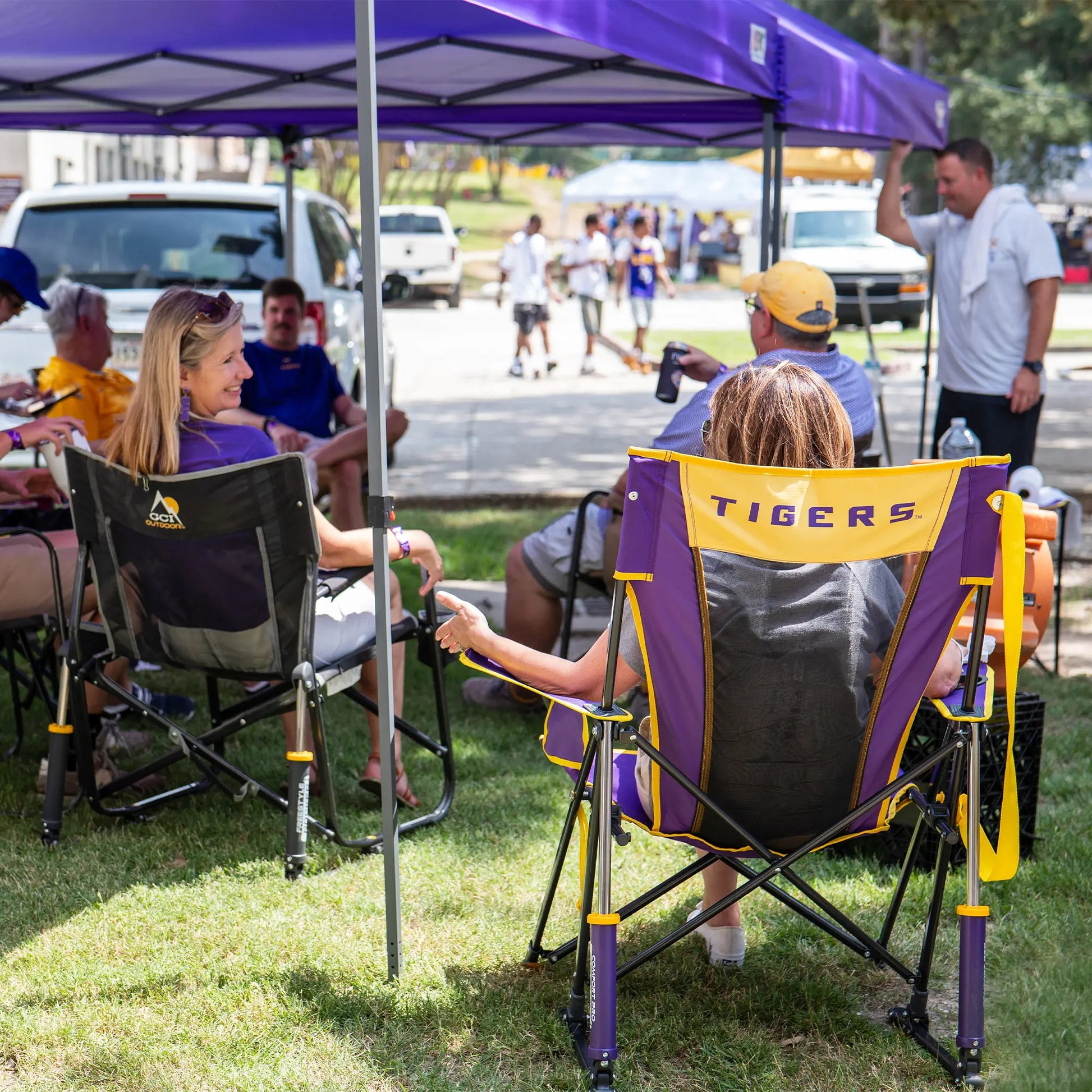 College Comfort Pro Rocker™ - LSU Tigers - 2XJO