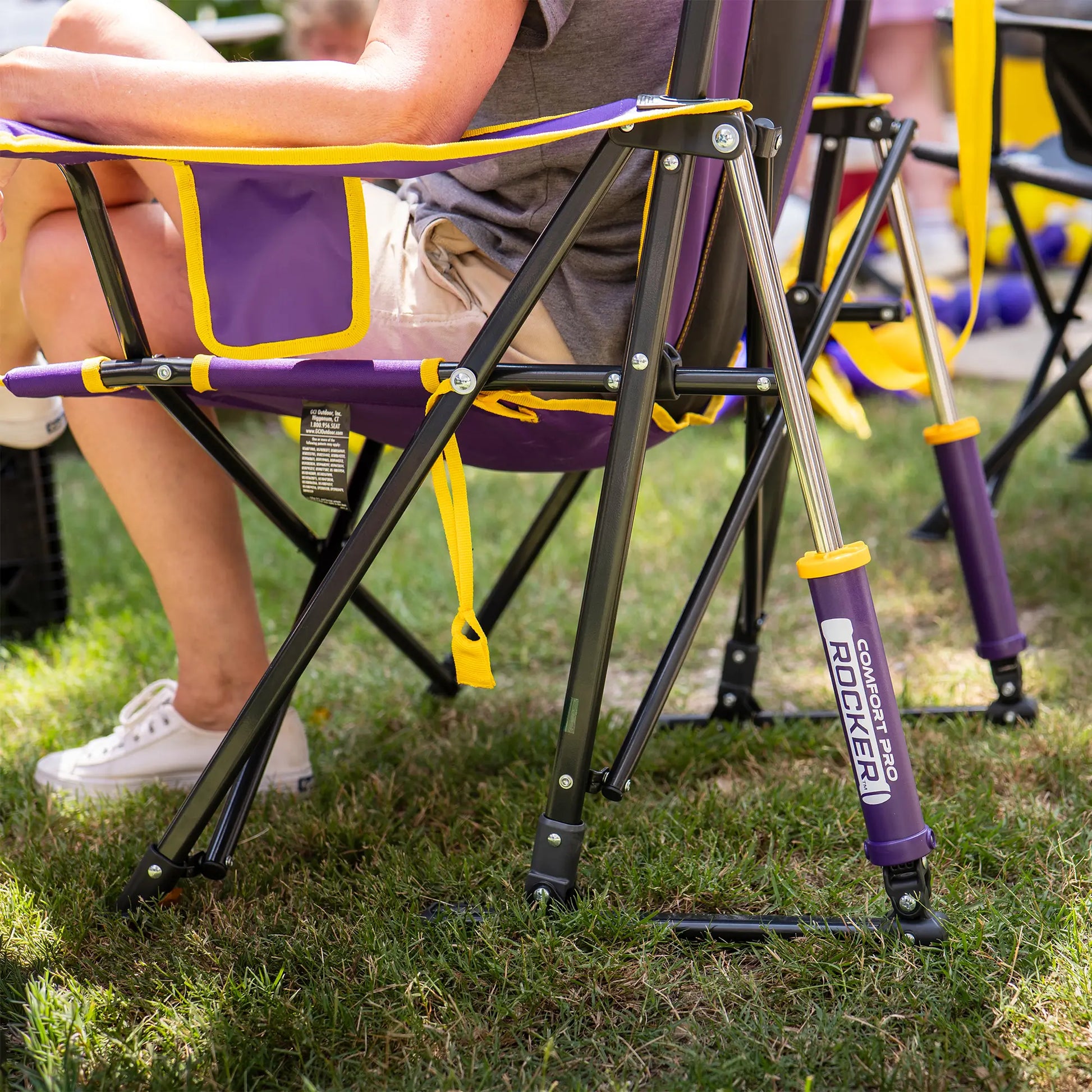 College Comfort Pro Rocker™ - LSU Tigers - 2XJO