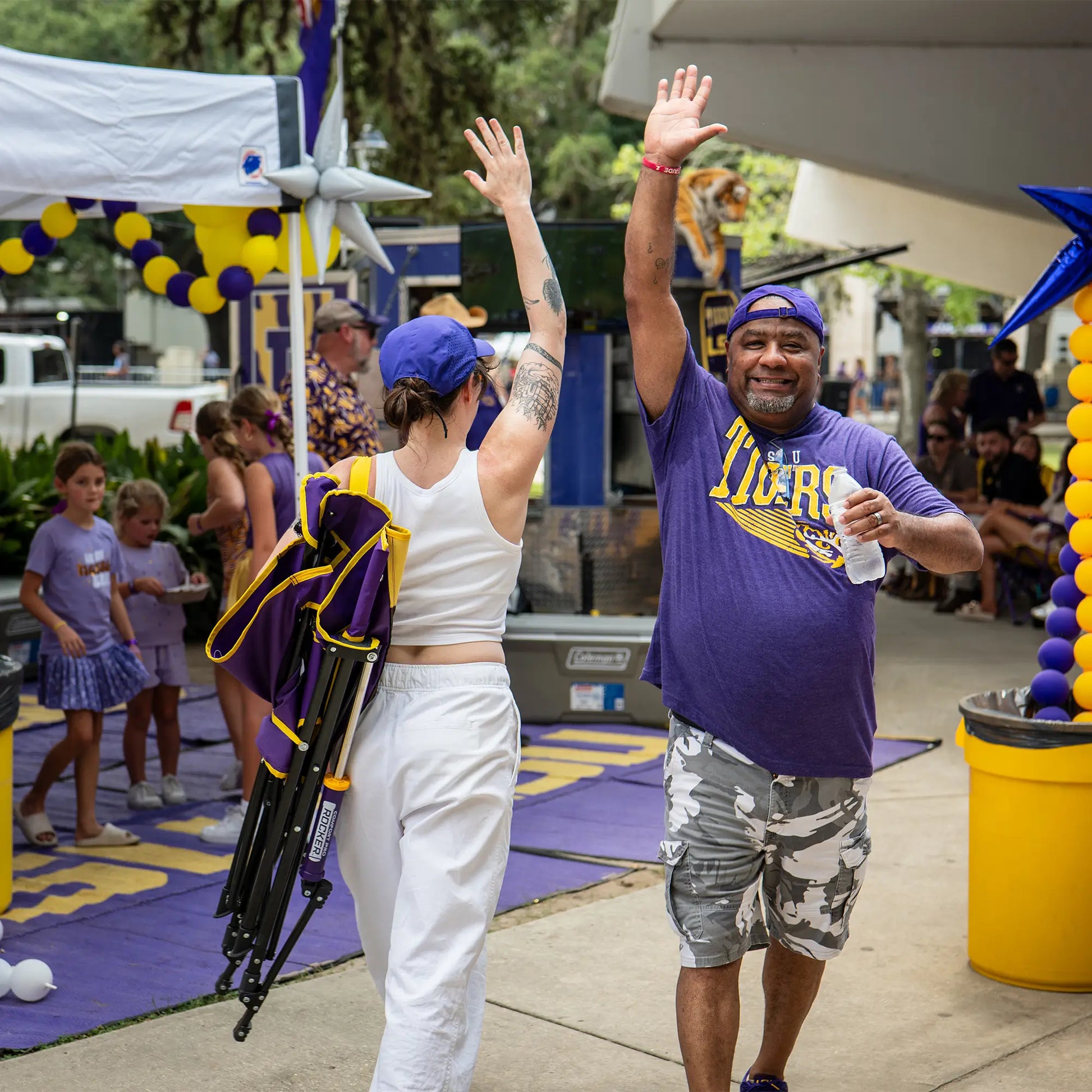 College Comfort Pro Rocker™ - LSU Tigers - 2XJO