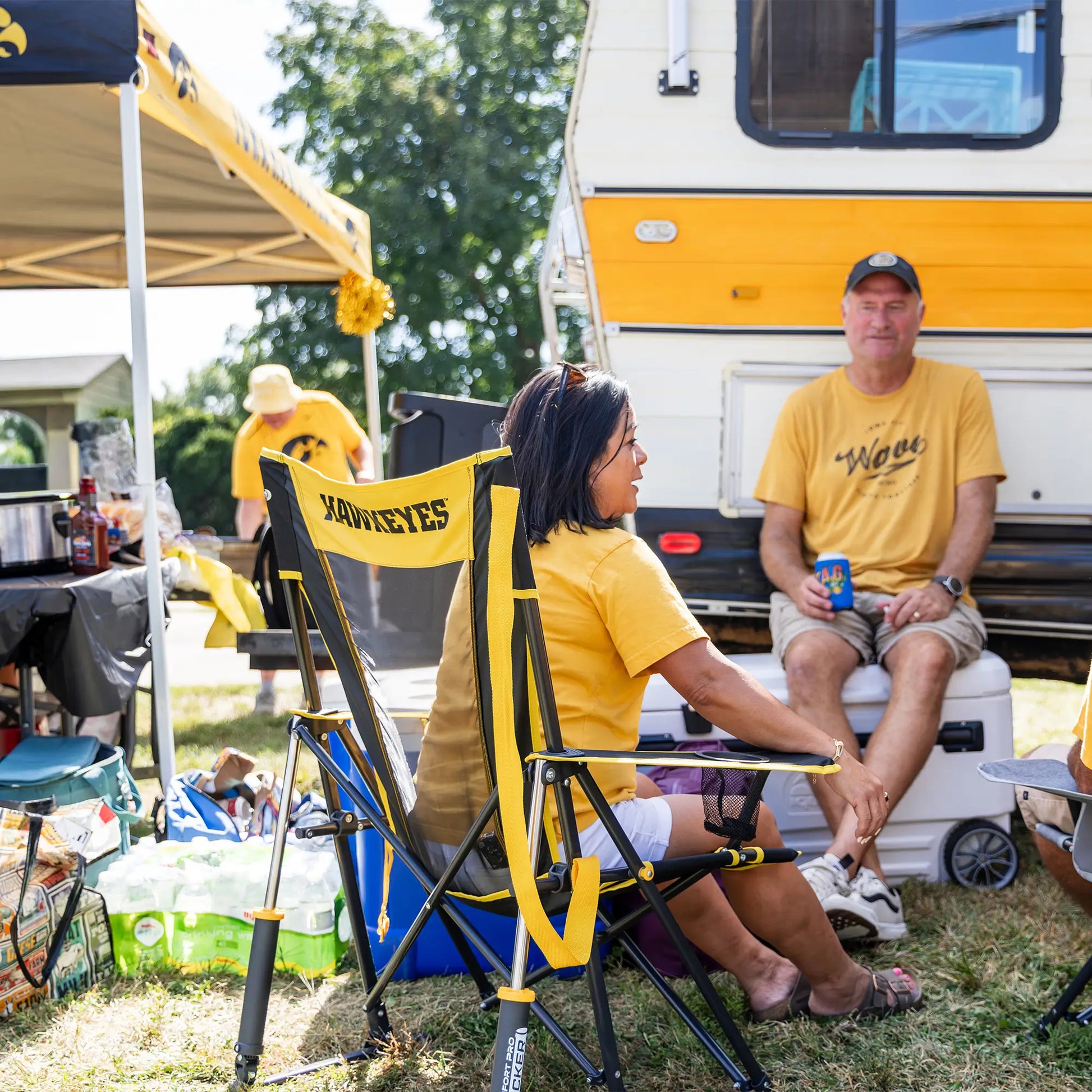 College Comfort Pro Rocker™ - Iowa Hawkeyes - SEON