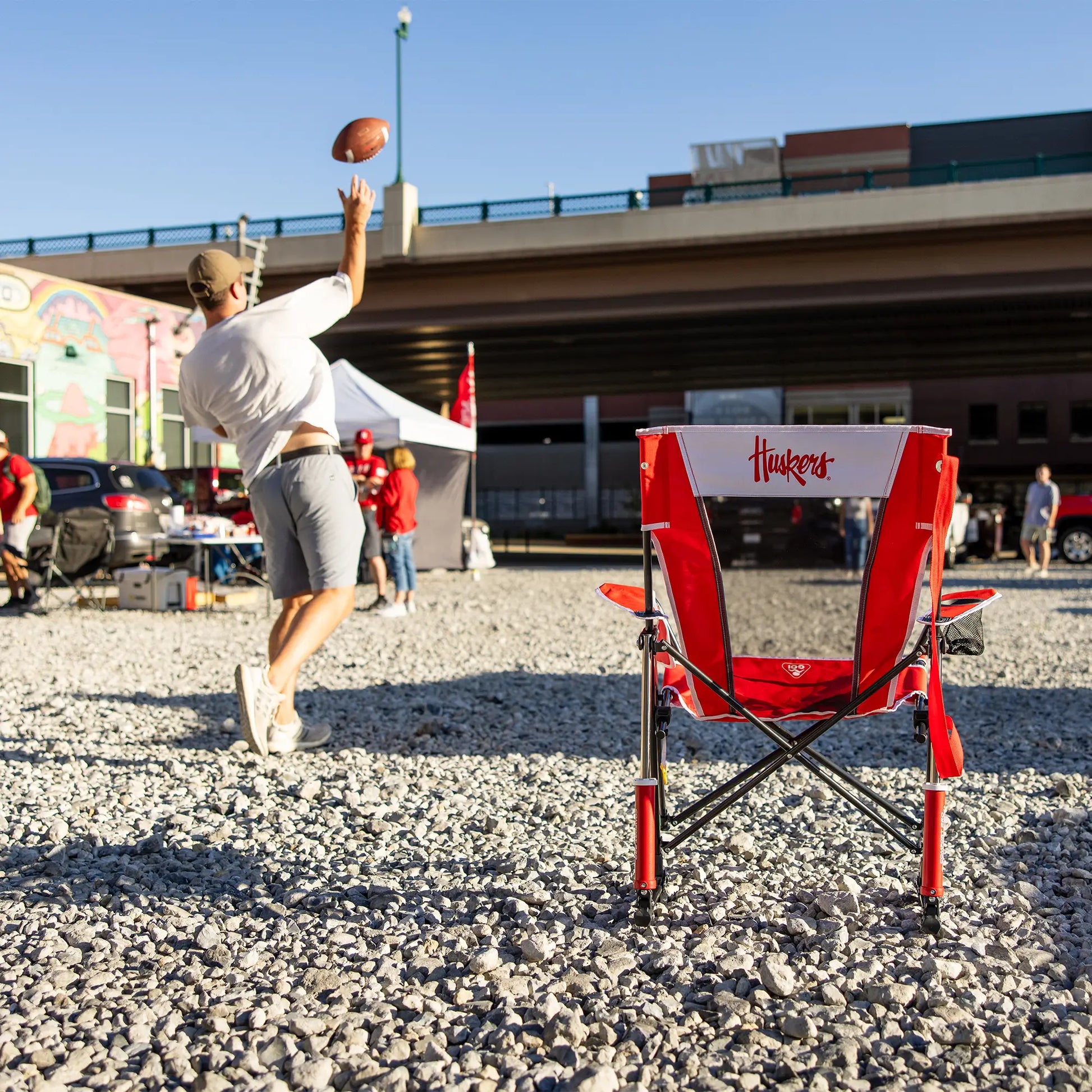 College Comfort Pro Rocker™ - Nebraska Cornhuskers - ZESE