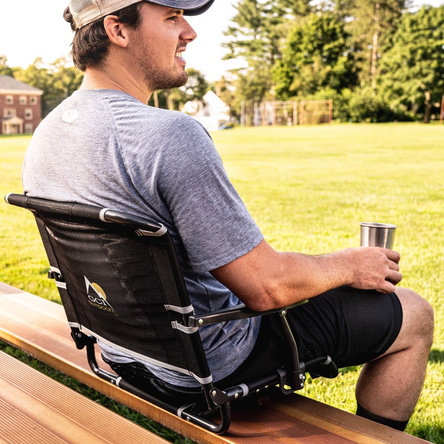 Big Comfort Stadium Chair™ with Armrests - J56V